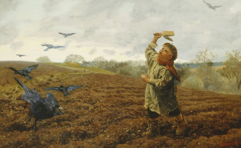 Piccioni e corvi, prendersi cura delle dita dei piedi, 1884